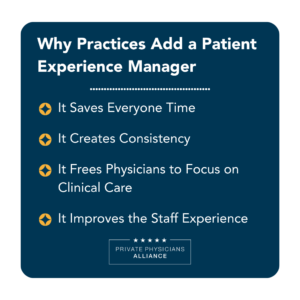 Infographic: When to Hire a Patient Experience Manager for Your Practice
