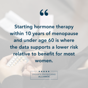 Quote: Hormone Therapy for Perimenopause and Menopause: Rethinking the WHI Legacy