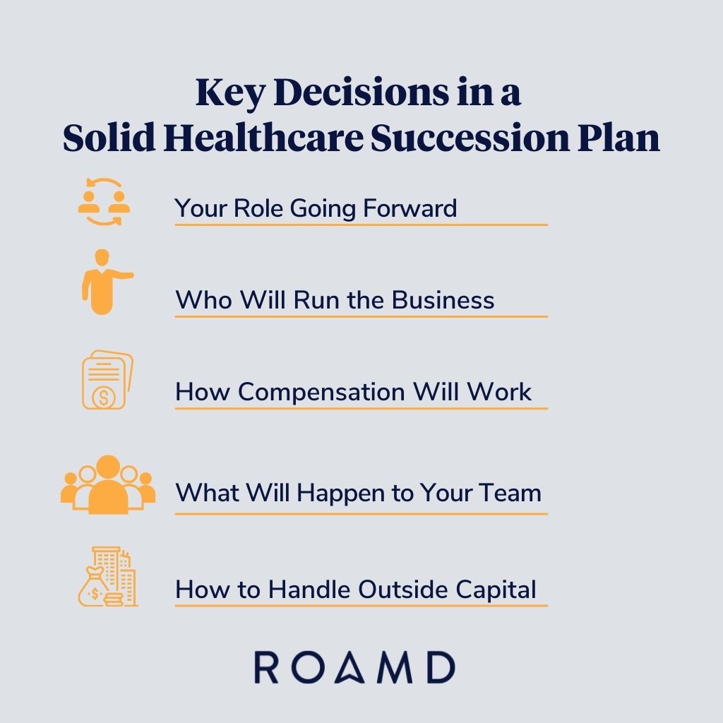 Infographic: How to Nail Succession Planning in Healthcare for a Profitable Exit
